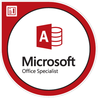 certification badge - MOS_Access